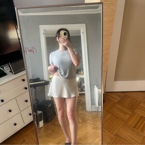 House of CB Satin Mini Skirt